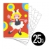 Peel 'N Stick Sand Art Board #9 - Dancing Girl Multi Set *SHIPPING INCLUDED via USPS within USA*
